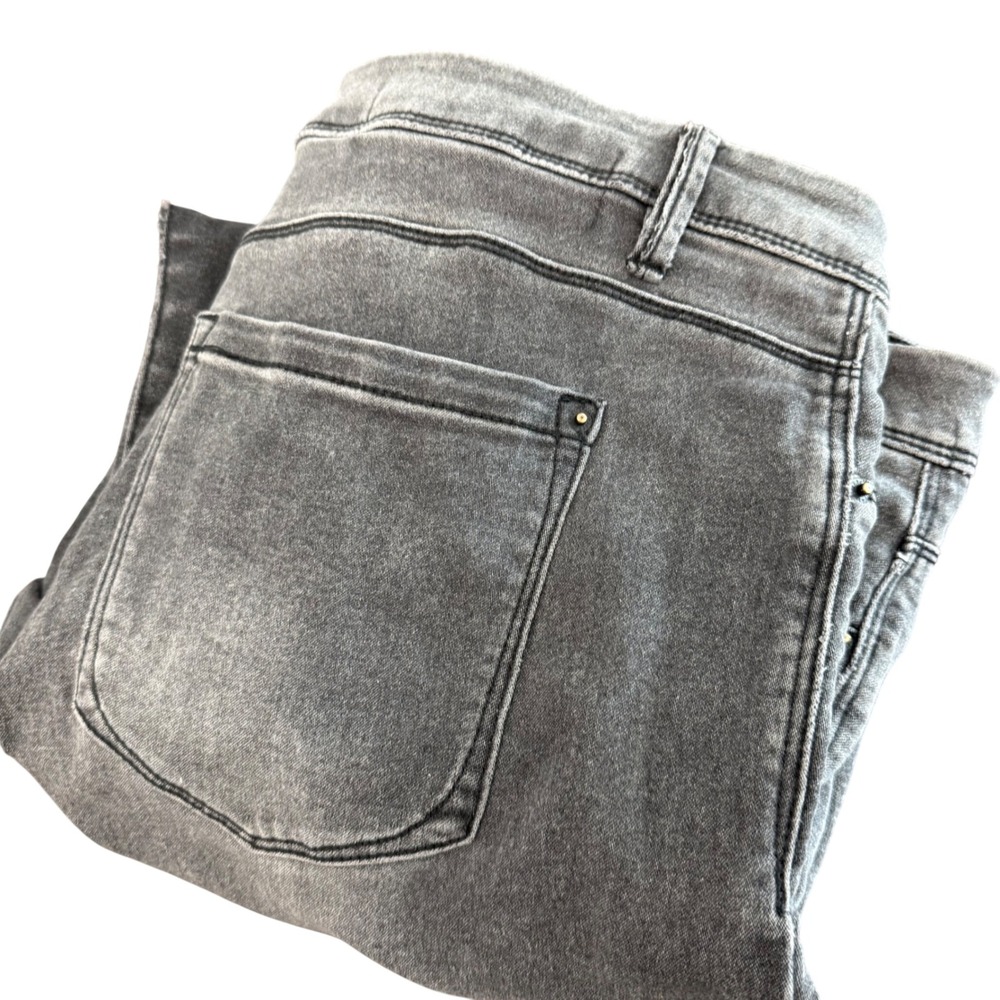 Curve Appeal‎ Minimalist Jegging Womens 14/32 Grey Acid Wash Skinny Jeans